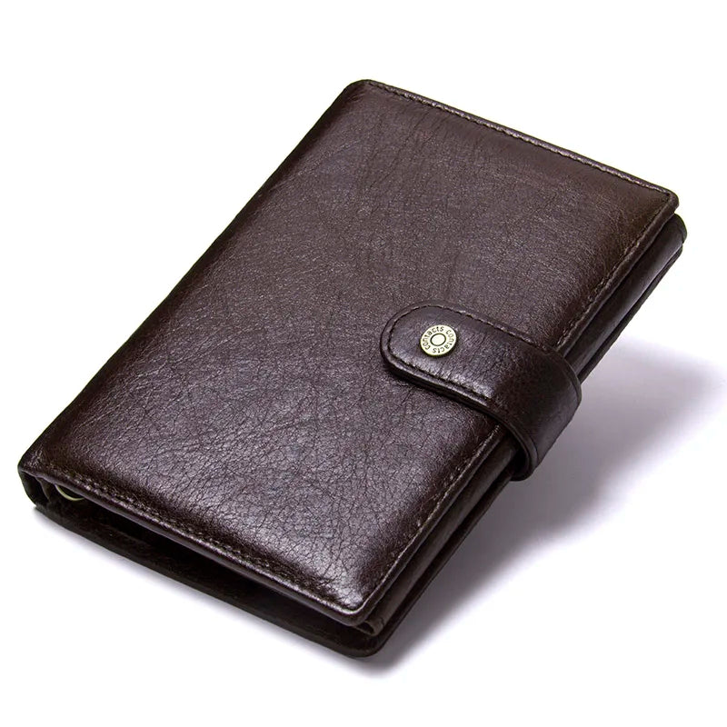 Portefeuille pour homme en cuir Noble Siena