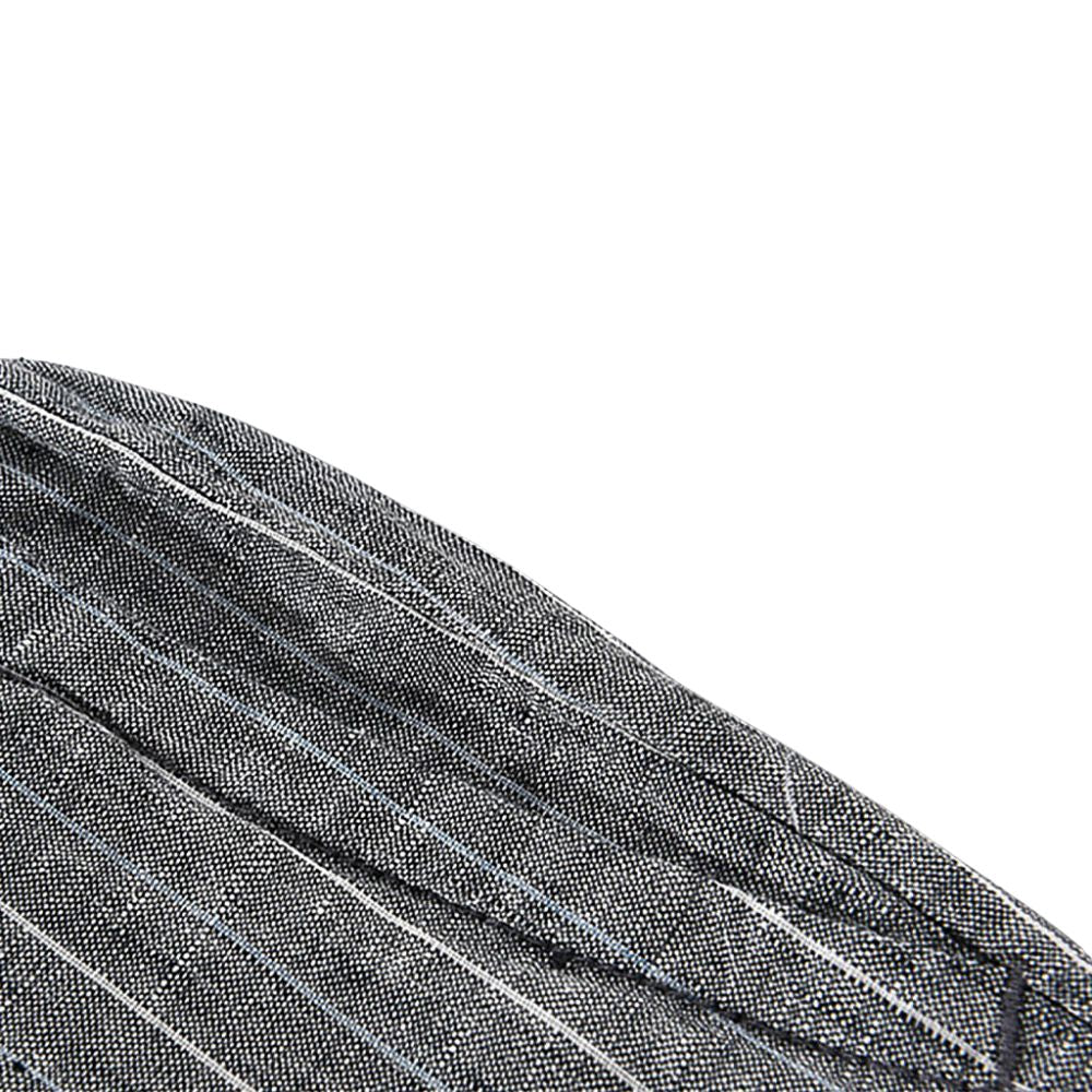 Bermuda en lin pour homme Noble rayée