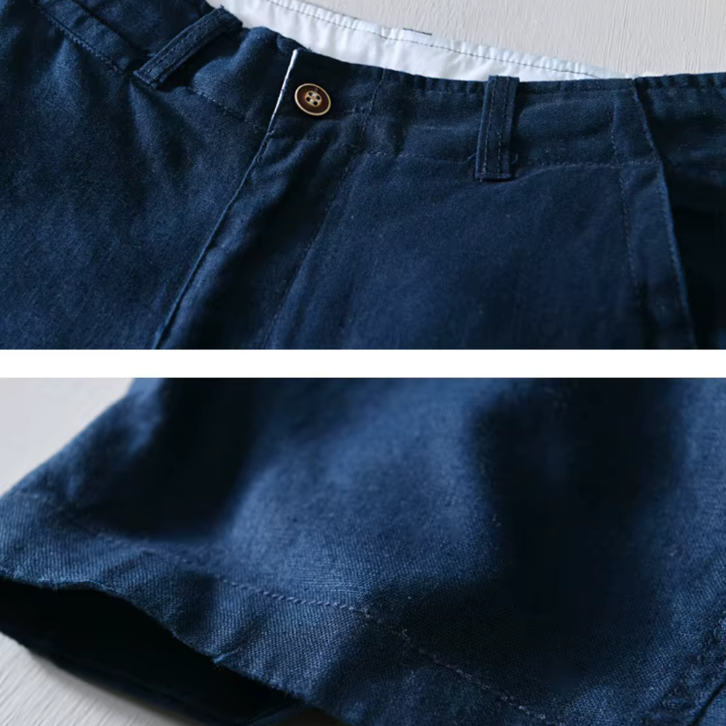 Bermuda en lin pour homme Noble Siena