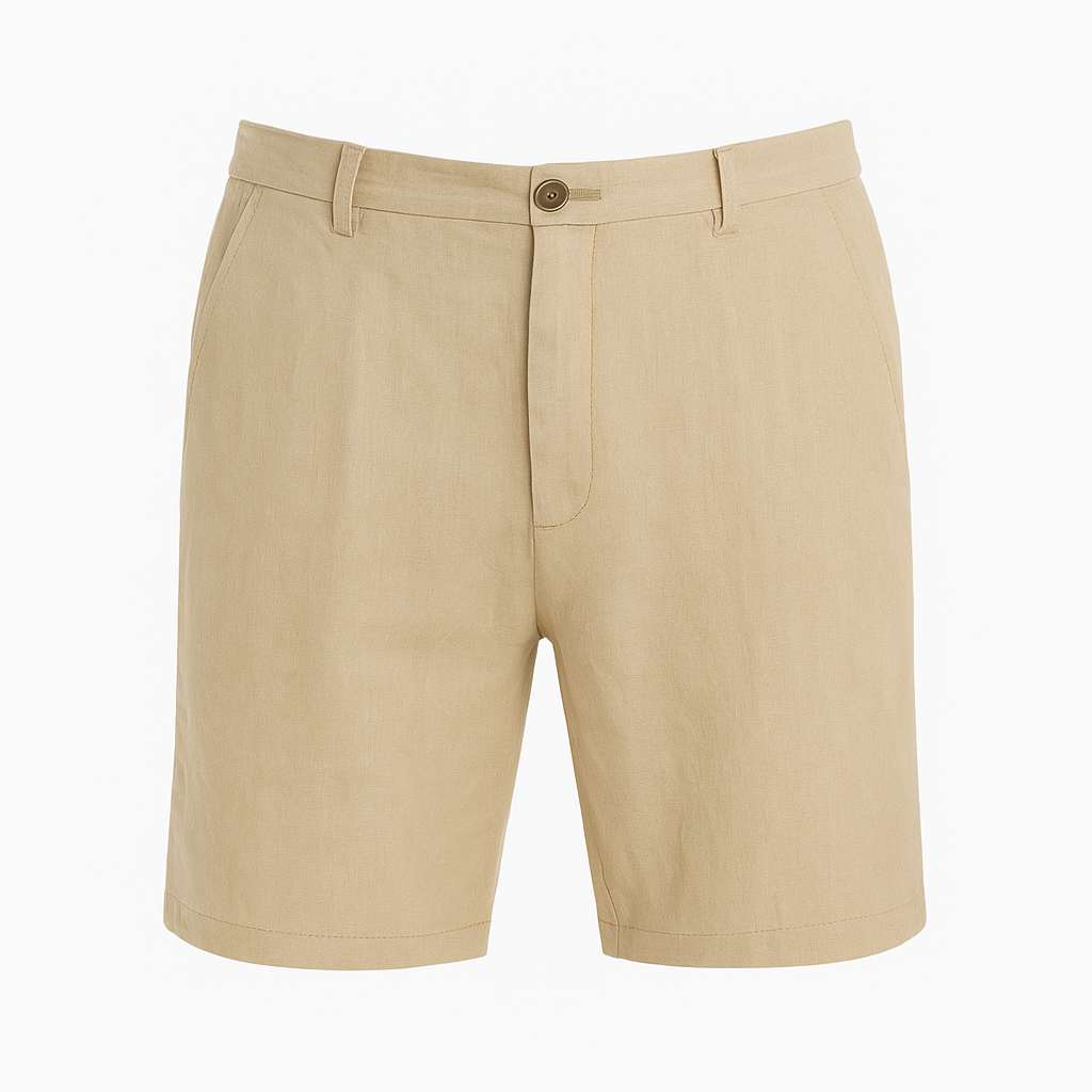 Bermuda en lin pour homme Noble Viterbo