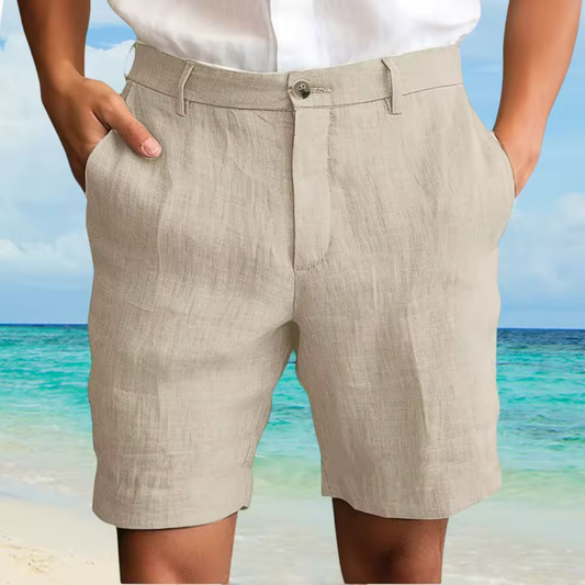 Bermuda en lin pour homme Noble Viterbo