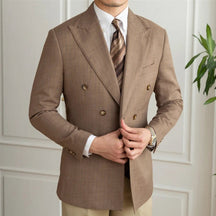 Blazer Homme Croisé Noble
