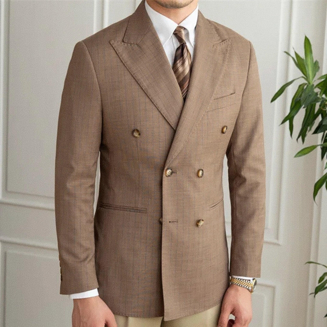 Blazer Homme Croisé Noble