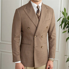 Blazer Homme Croisé Noble