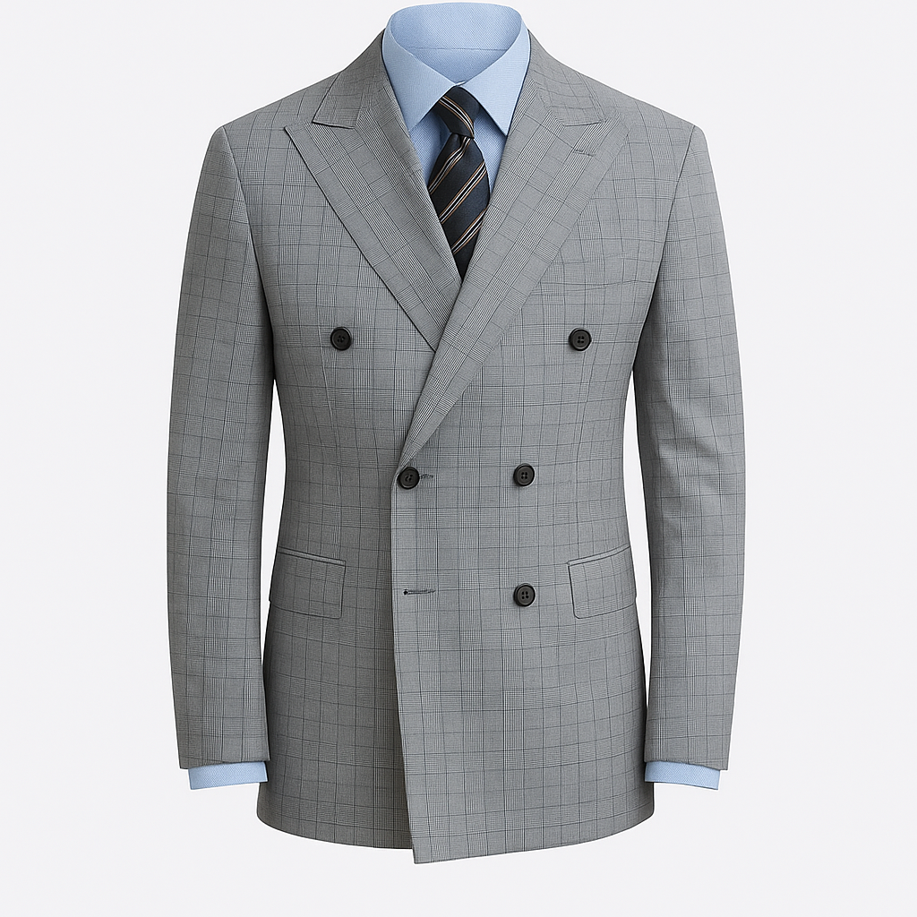 Blazer Homme Croisé Noble