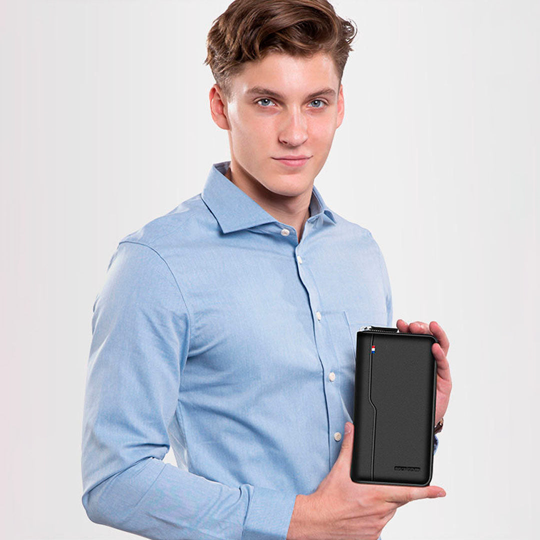 Portefeuille pour homme Noble Denim SafeWallet