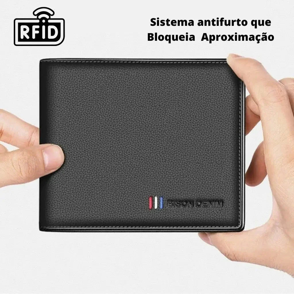 Portefeuille pour homme Noble Denim Turin