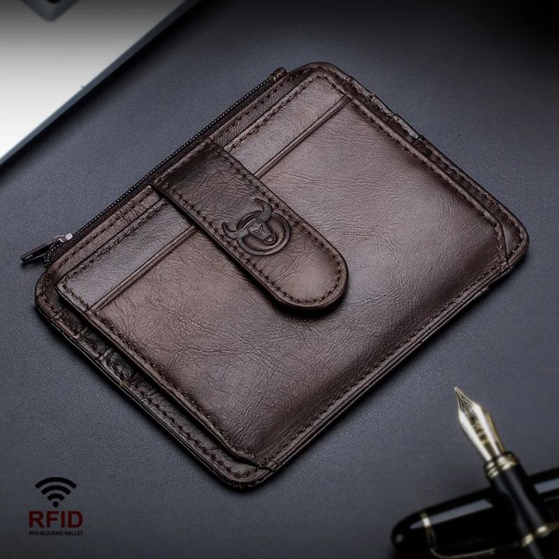 Portefeuille pour homme en cuir Noble Bull