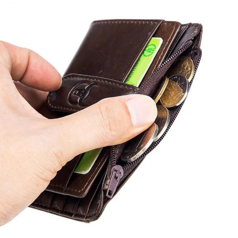 Portefeuille pour homme en cuir Noble Bull