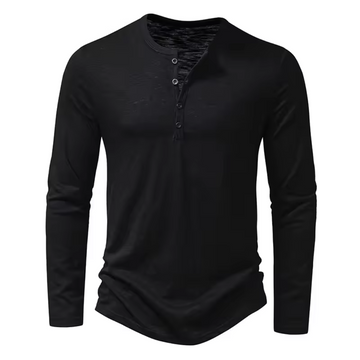 [Camiseta de verano] Camisa de lino de manga larga