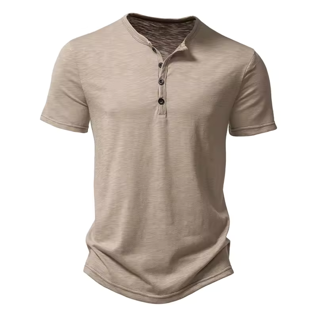 [Camiseta de verano] Camisa de lino de manga corta